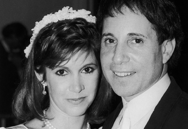 פול סיימון וקארי פישר 